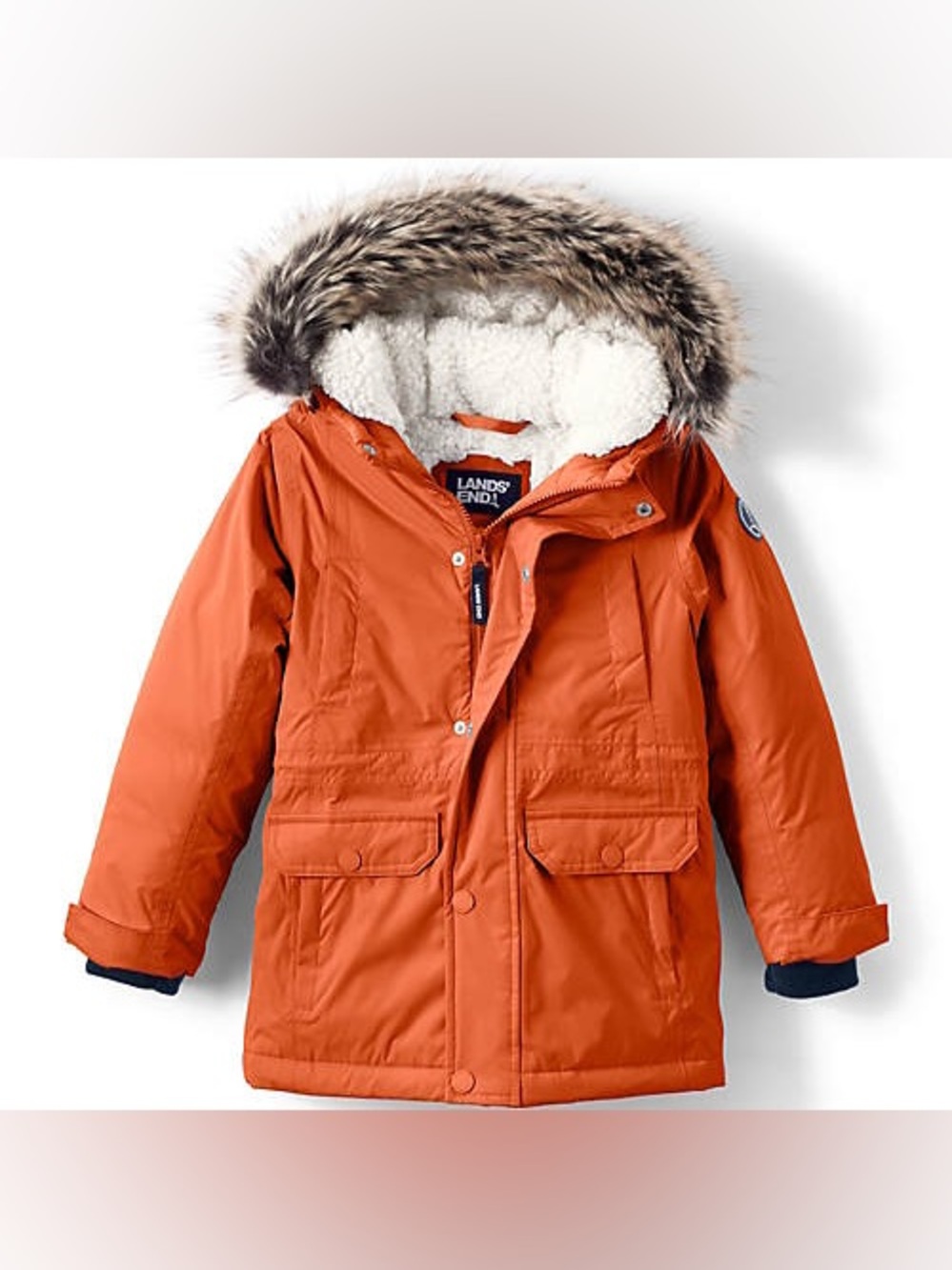 Lands' End Kids Husky Expedition Waterproof Winter Down Parka